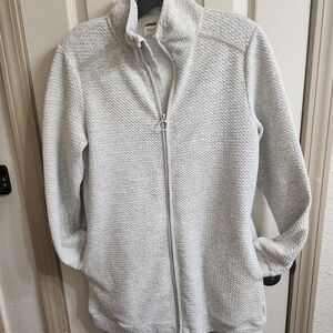 AVIA Off White Zip-Up Jacket